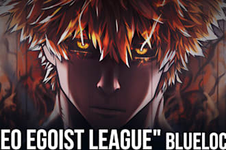 do anime thumbnail design for you