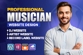 design music, dj, artist, and record label website