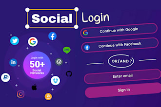 add or fix google, facebook, and other social login oauth api