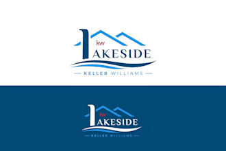 do modern unique real estate construction mortgage logo design
