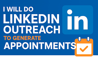linkedin outreach to generate appointments
