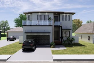 remodel your home external building,sketchup 3d render,cgi house internal design