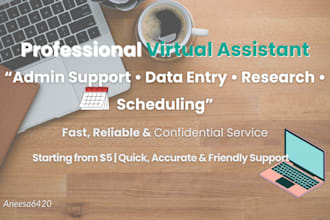 assist you as a virtual assistant for daily office tasks