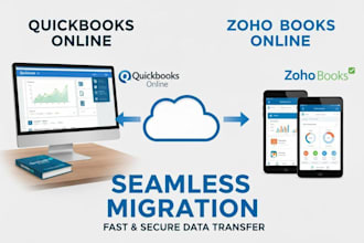 do  migration from quickbooks to zohobooks