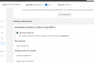 get facebook, instagram, and whatsapp API approval fast and secure
