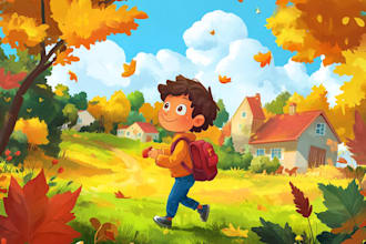 illustrate children story book illustration children story