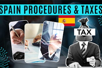 manage your spanish taxes, self employment setup and administrative procedures