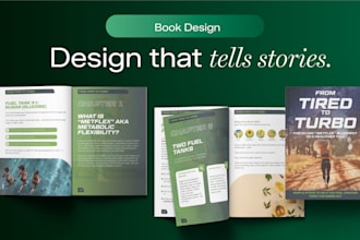 design and format your book for print, ebook or amazon KDP