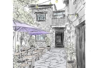 do detailed architectural sketches