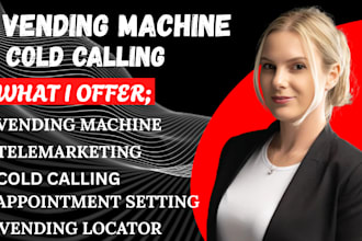 vending machine locator cold calling vending machines appointment setting