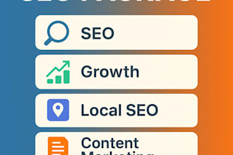 grow your website traffic monthly with onpage offpage SEO and content promotion