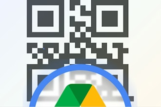 get an addon for google drive that generates qr codes for your files