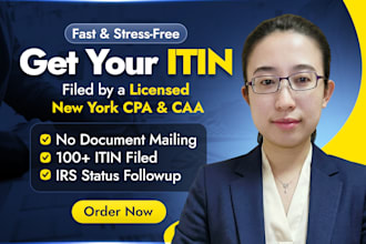 apply for your itin number fast with CPA and caa
