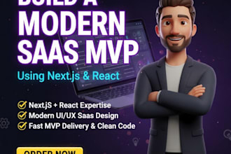 build a modern saas mvp using next js