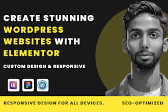 create wordpress website with elementor and acf or elementor pro