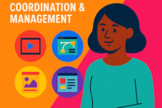 be your creative project coordinator