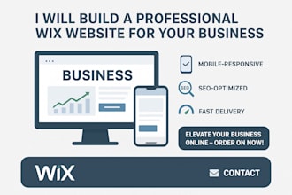 design mobile SEO wix business website for startups