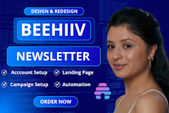 setup beehiiv newsletter redesign beehive website design beehive landing page