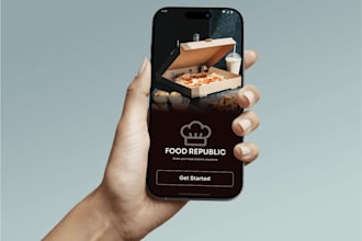 give a futuristic mobile design