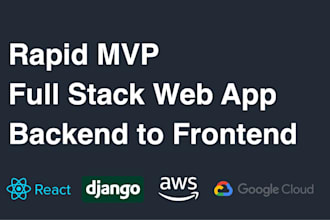 build your full stack mvp webapp from scratch