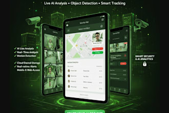 develop ai video analysis app, object detection app, motion tracking app