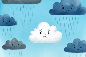 create digital watercolor children book illustration