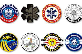design professional army, tactical military, or skull logo