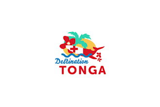 design pictorial destination tonga logo