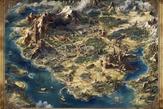 create custom medieval maps for your next fantasy novel