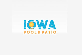 design cool iowa pool patio logo