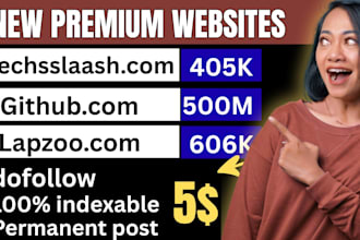 write and publish articles on high da websites premium guest posting service