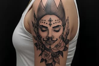 create unique custom tattoo