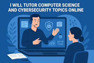 tutor computer science and cybersecurity topics online