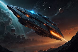 do an spaceships and sci fi vehicles