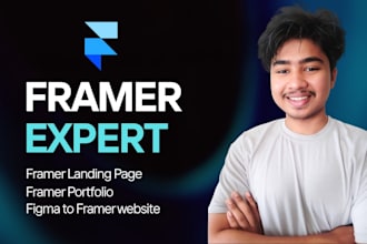 build modern framer website as a framer expert developer