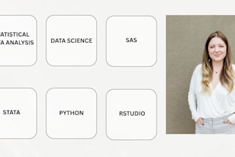do data analysis with rstudio, r programming, sas, weka, jamovi,stata and python