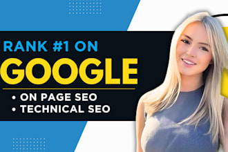 do expert onpage SEO for google first page ranking