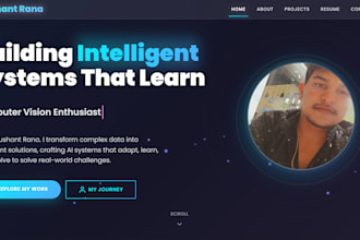 build ai models, data science solutions, and scalable web applications