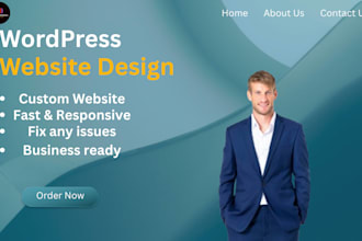 make a website for your restaurant using wordpress
