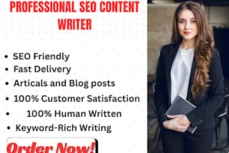 do SEO writing,website content or blog writing