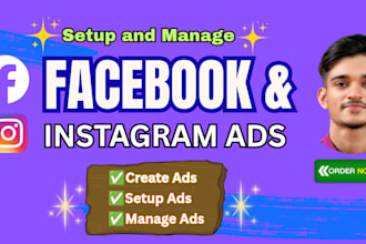 run organic facebook message ad campaign
