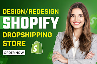design, redesign shopify store, shopify dropshipping store, shopify websi