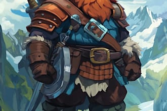 draw 2d game character or 2d game character
