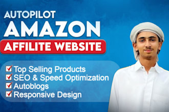 create autopilot amazon affiliate marketing website with autoblog