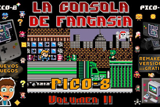 make a 8 bit game in pico 8, nes, snes
