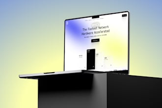 design a modern and professional finance website