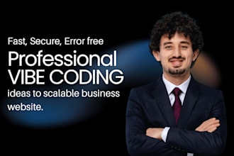 fix vibe code, base44,  lovable ai, bolt new website development