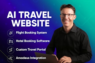 develop a custom travel booking software and consulting