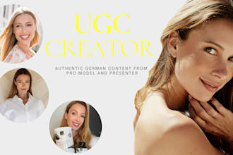 create authentic ugc videos in german