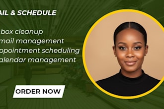 be your VA for email management and calendar scheduling